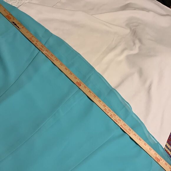 Danny and Nicole size 16 two-piece suit pale blue.  Like new! - Picture 8 of 10